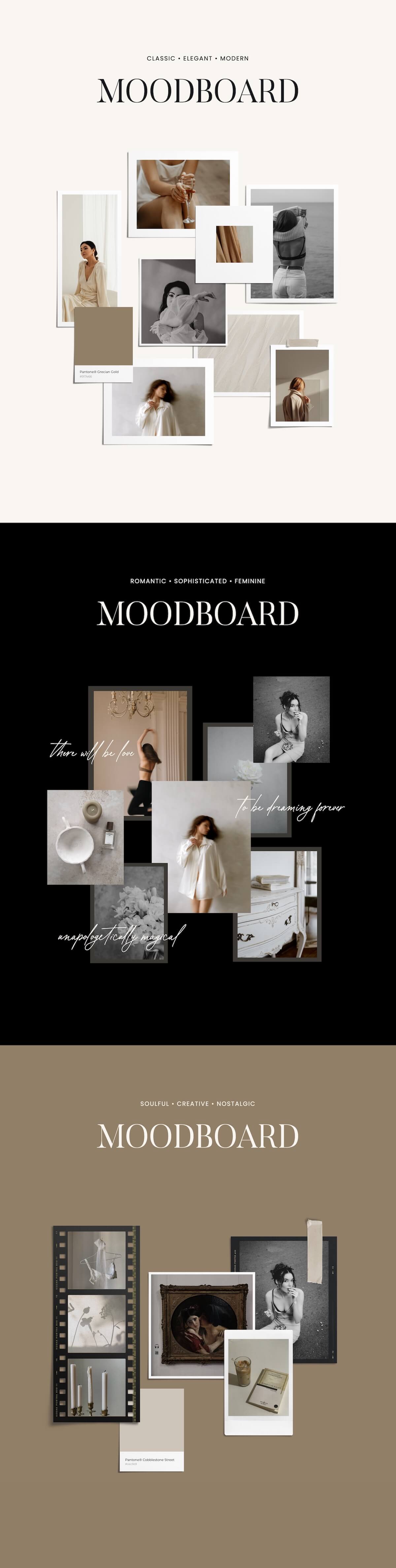 Moodboard Showit Add On Template