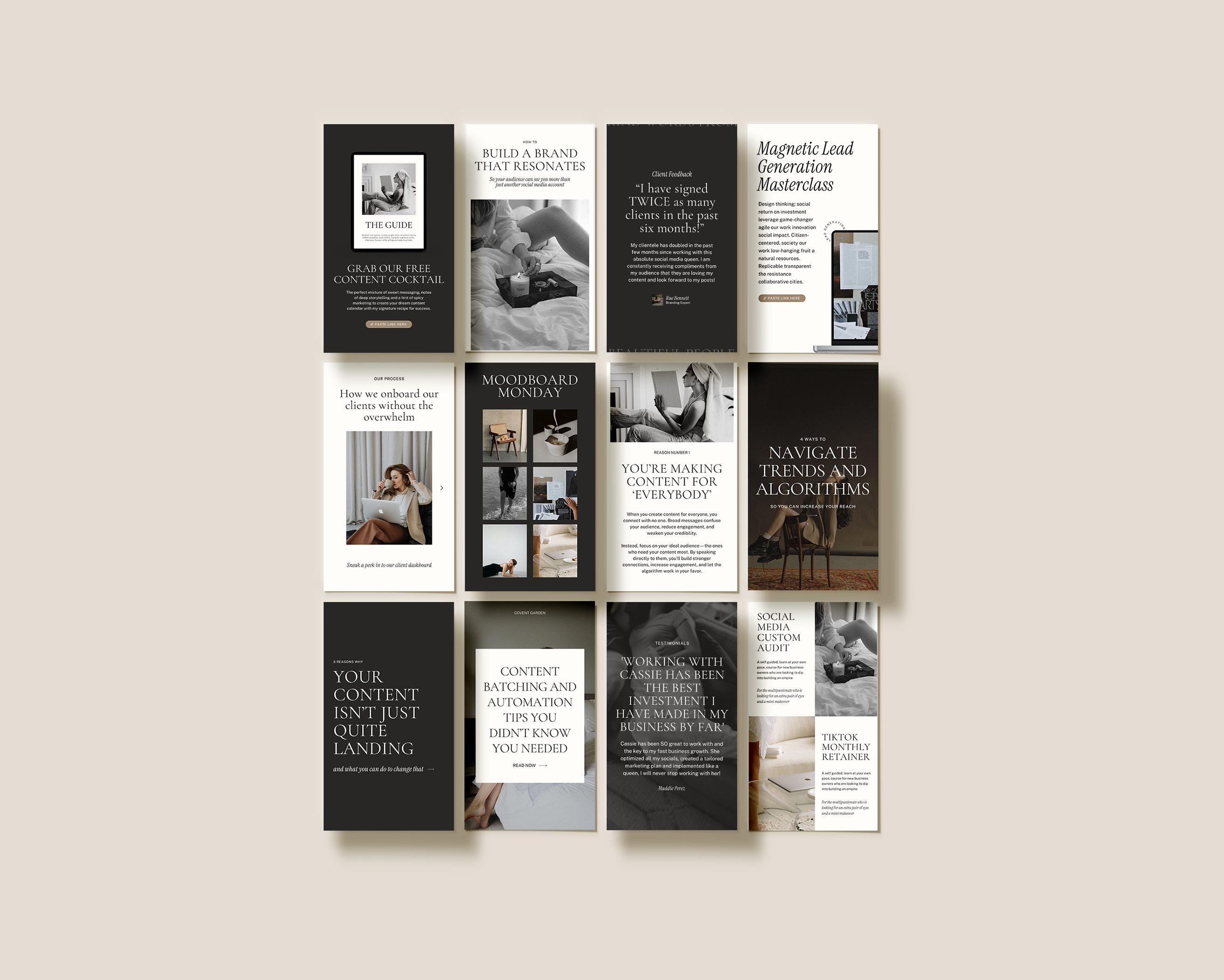 Covent Garden Social Media Templates preview 4