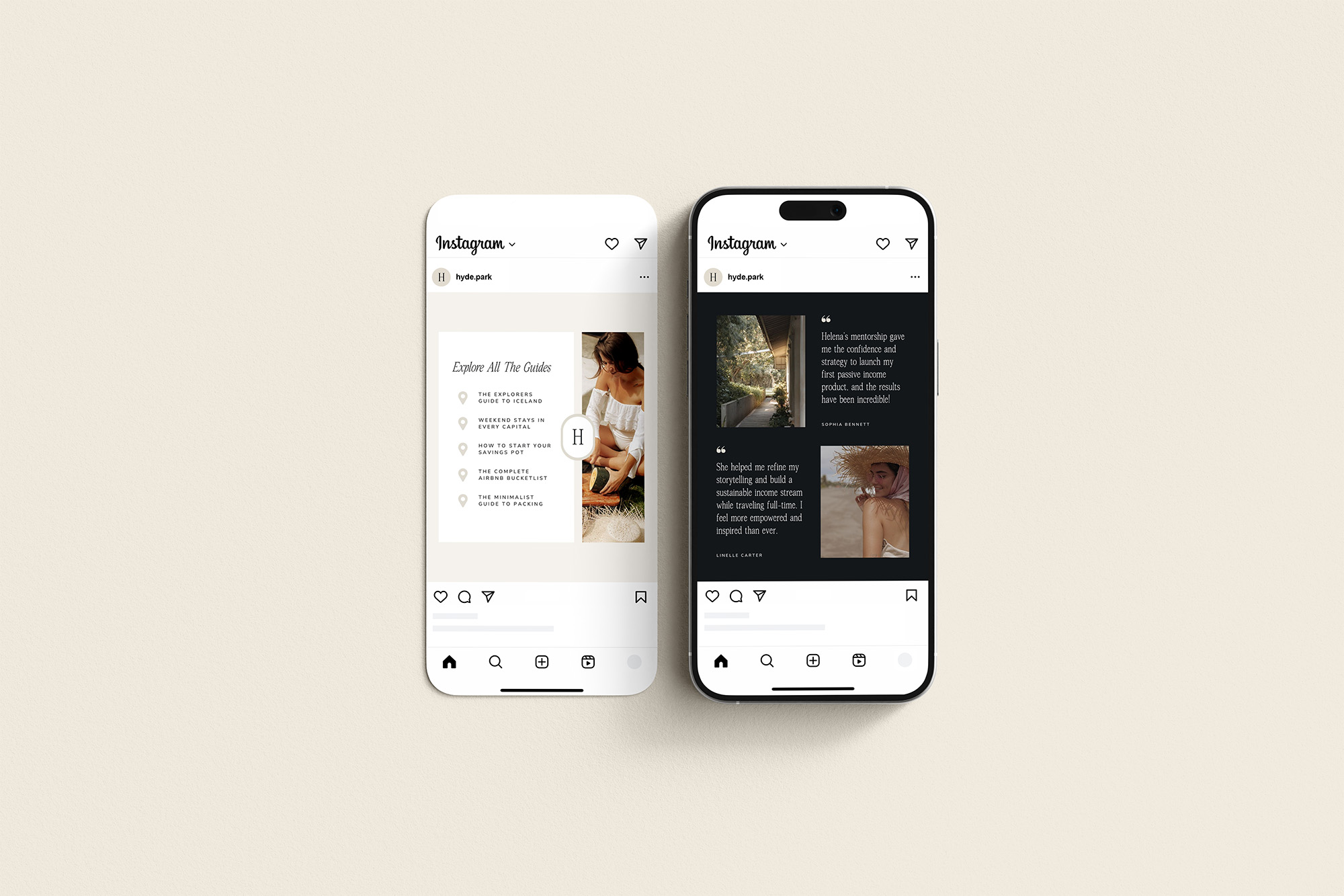 Hyde Park Social Media Templates preview 3