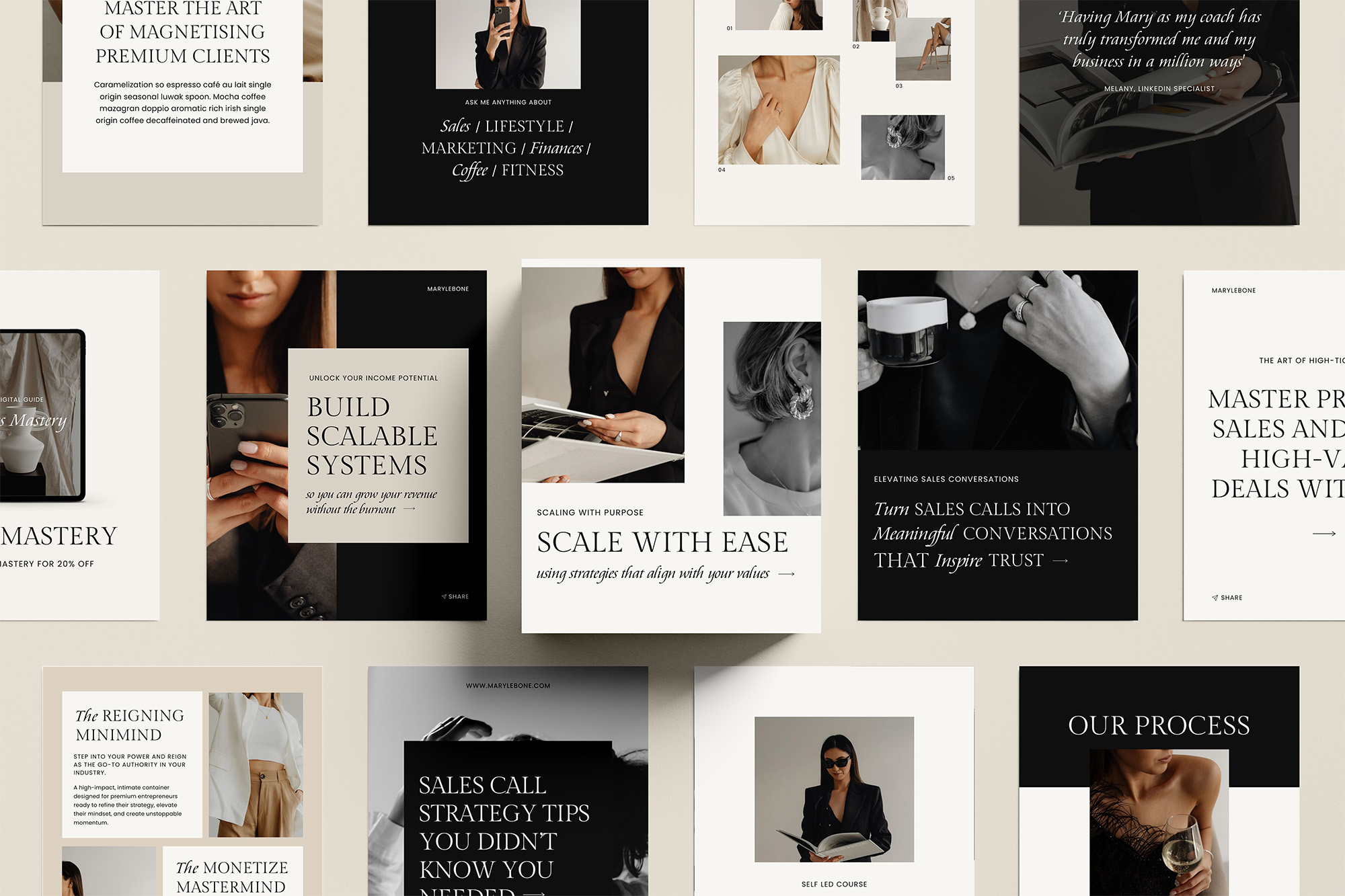 Marylebone Social Media Templates