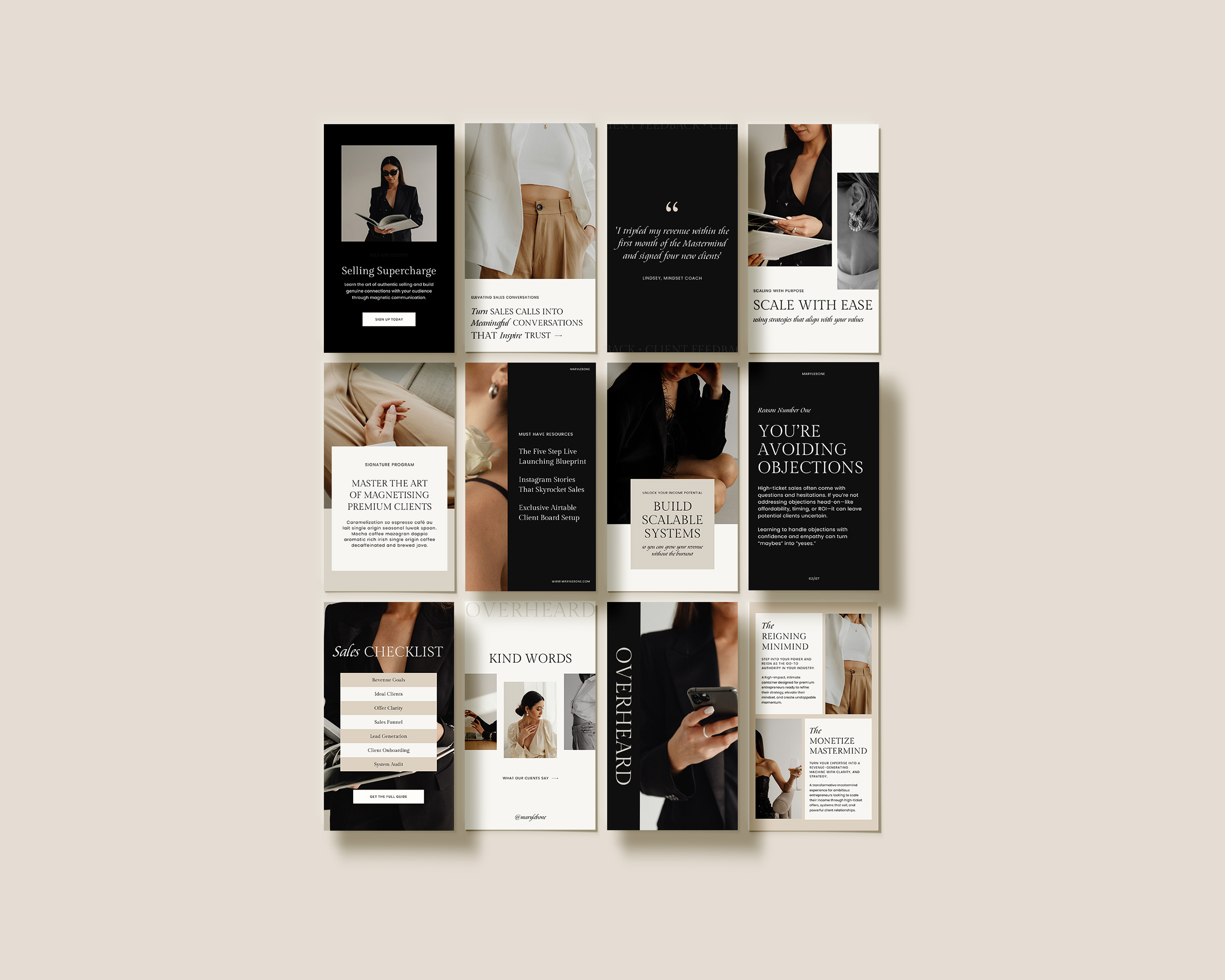Marylebone Social Media Templates preview 4