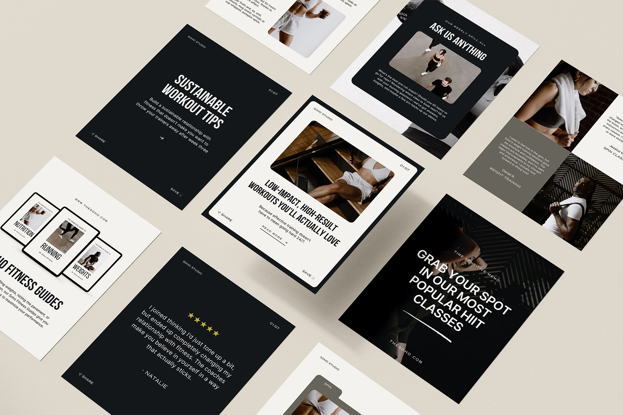 Soho Social Media Templates preview 2