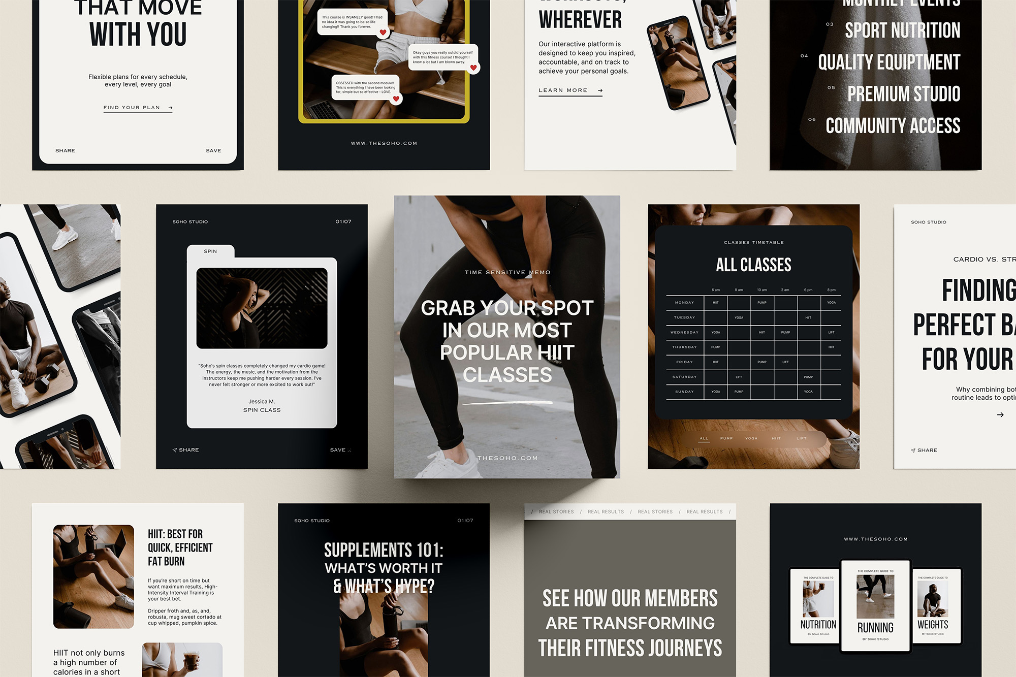 Soho Social Media Templates