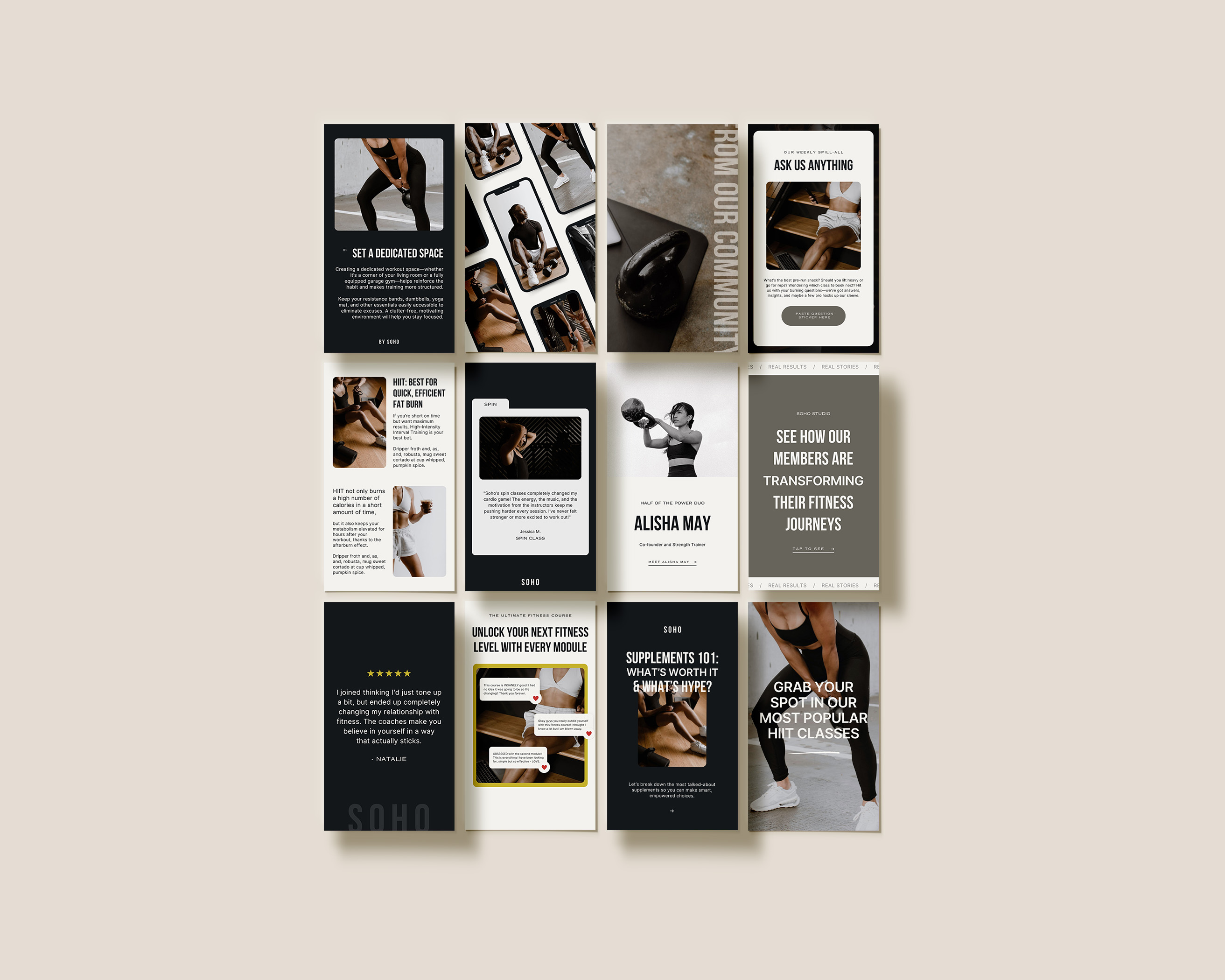 Soho Social Media Templates preview 4