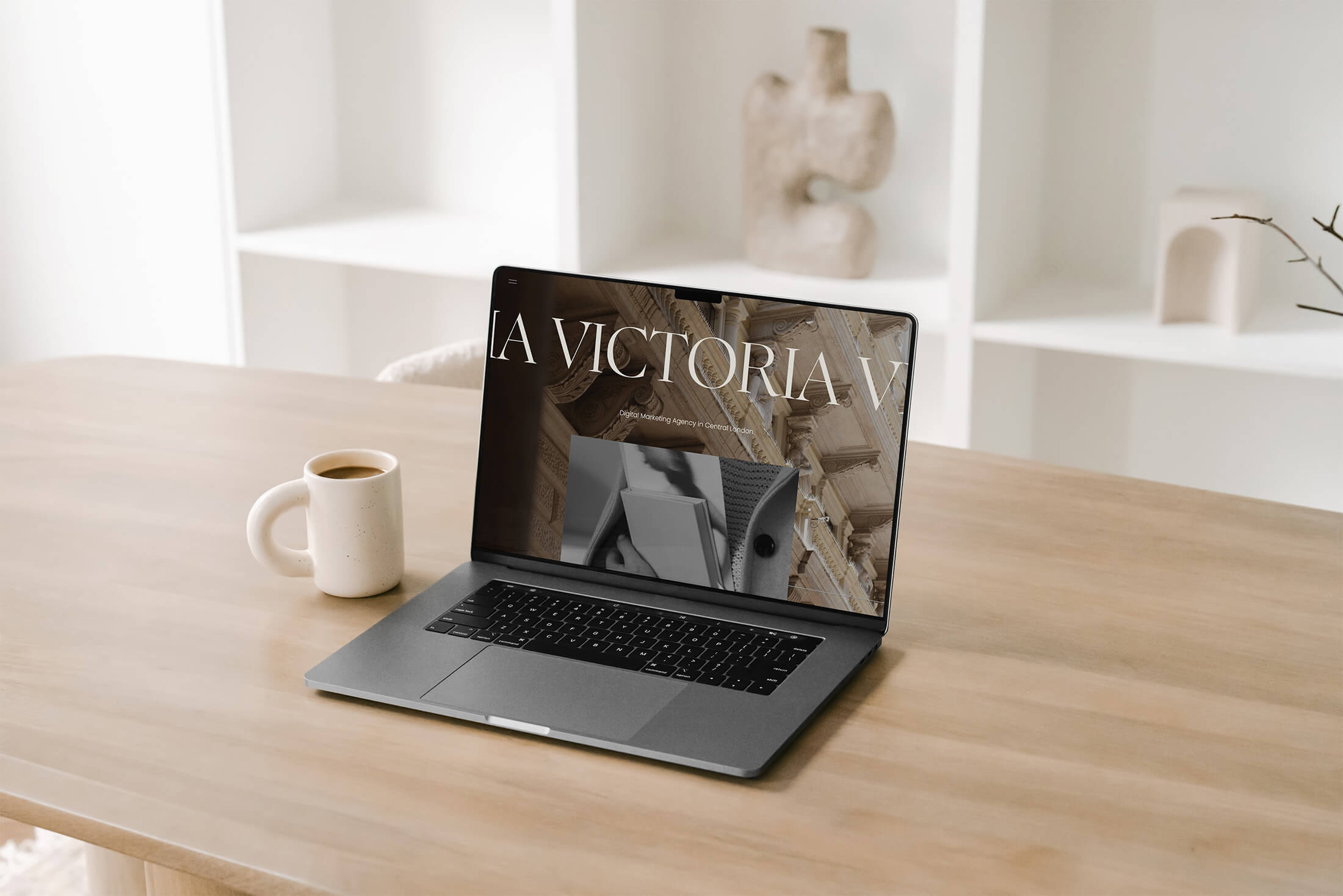 Victoria Showit Website Template mockup