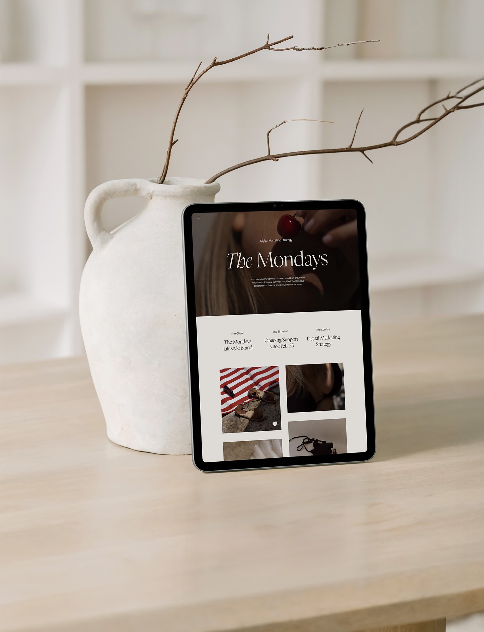 Featured Project Showit Add On mockup